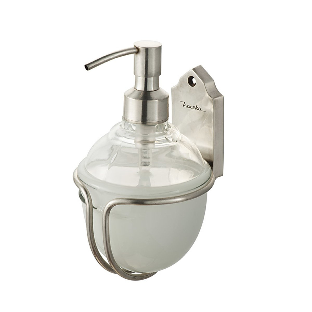 Zeepdispenser Haceka Vintage Messing Zilver haceka kopen in de aanbieding