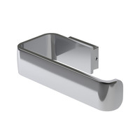 Toiletrolhouder Haceka Aline Brushed 15,6x3,5 cm Aluminium Geborsteld Zilver