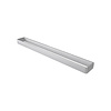 Haceka Handdoekhouder Haceka Aline Brushed 60,8x3,5 cm Aluminium Geborsteld Zilver