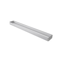 Handdoekhouder Haceka Aline Brushed 60,8x3,5 cm Aluminium Geborsteld Zilver