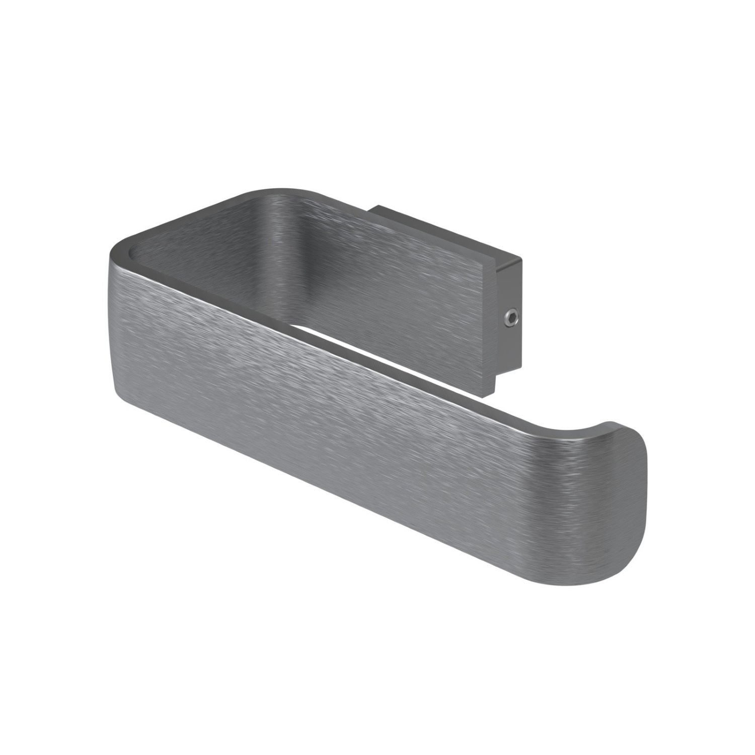 Toiletrolhouder Haceka Aline Grey 15,6x3,5 cm Aluminium Mat Grijs Haceka