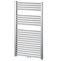 Designradiator Haceka Gobi Adoria 59x111 cm Chroom 6-Punts Aansluiting (395 Watt)