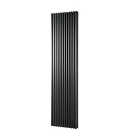 Designradiator Haceka Mojave Adoria 46x184 cm Antraciet 6-Punts Aansluiting (1652 Watt)