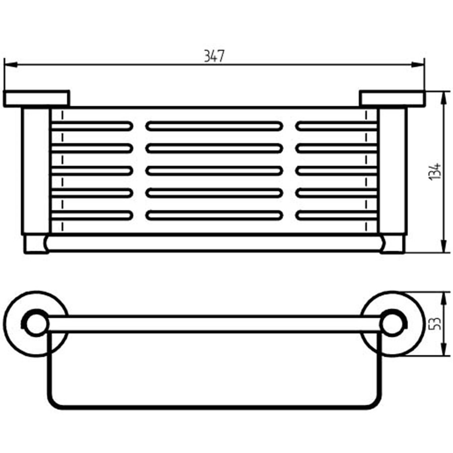 Flaconhouder Haceka Kosmos Tec Mat Chroom