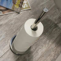 Toiletrolstandaard Tiger Boston RVS Glans