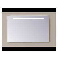 Spiegel Sanicare Q-mirrors Zonder Omlijsting 60 x 70 cm Warm White LED PP Geslepen