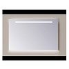 Sanicare Spiegel Sanicare Q-mirrors 60 x 120 cm Warm White LED Ambi Licht Onder PP Geslepen