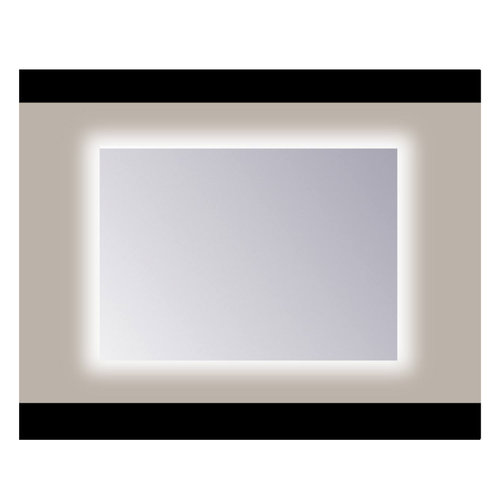 Spiegel Sanicare Q-mirrors Zonder Omlijsting 60 x 70 cm Rondom Cold White LED PP Geslepen 