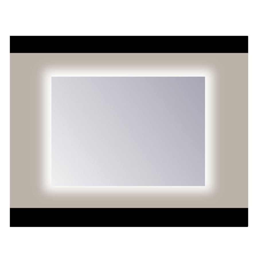Spiegel Sanicare Q-mirrors Zonder Omlijsting 60 x 90 cm Rondom Cold White LED PP Geslepen