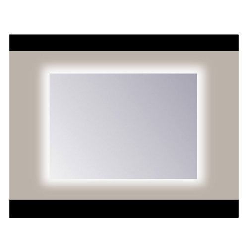 Spiegel Sanicare Q-mirrors Zonder Omlijsting 60 x 85 cm Rondom Warm White LED PP Geslepen 
