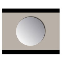 Spiegel Rond Sanicare Q-mirrors Zonder Omlijsting 50 cm PP Geslepen