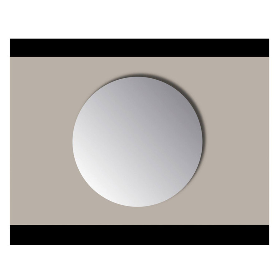 Spiegel Rond Sanicare Q-mirrors Zonder Omlijsting 65 cm PP Geslepen