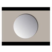Spiegel Rond Sanicare Q-mirrors Zonder Omlijsting 120 cm PP Geslepen