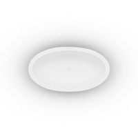 Vrijstaand Bad EH Design Milano 1880x1030x560 mm Solid Surface Mat Wit