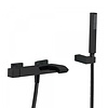 Badmengkraan Tres Cuadro Waterval met Handdouche 25.4x15.4 cm Vierkant Mat Zwart