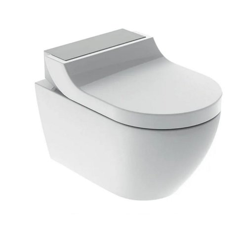 Douche WC Geberit AquaClean Tuma Comfort Compleet Rimfree Geborsteld RVS 