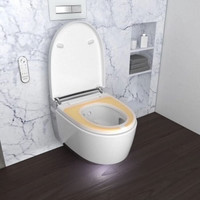 Douche WC Geberit AquaClean Tuma Comfort Compleet Rimfree Glas Zwart