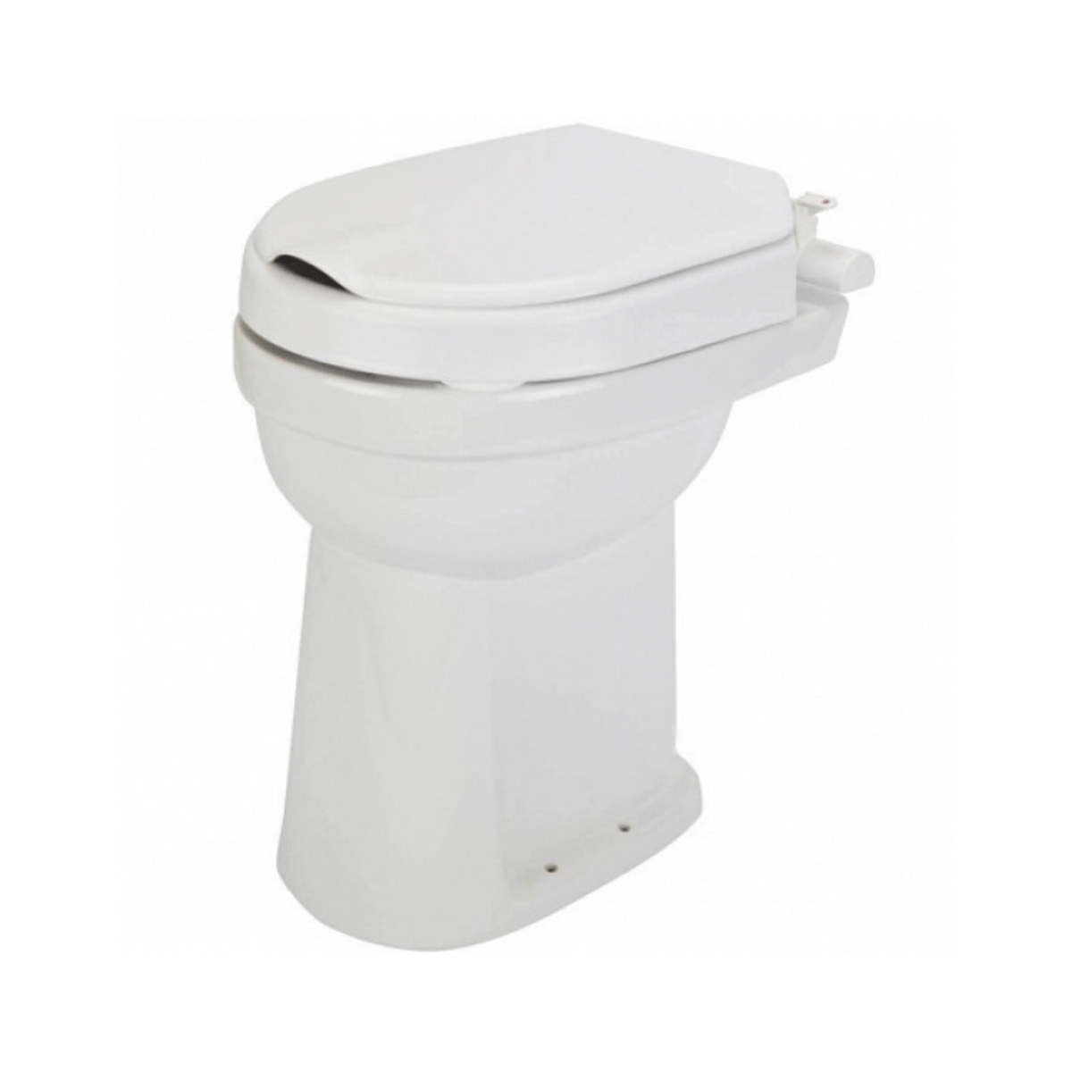 Toiletverhoger Etac Hi-Loo Vastgemonteerd met Deksel 6 cm Wit Etac