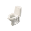 Etac Toiletverhoger Etac Hi-Loo Afneembaar met Deksel 10 cm Wit (draagvermogen tot 150 kg)