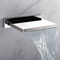 Waterval douchekop Mavesteel Frua 25x22x2 cm 304L Geborsteld RVS