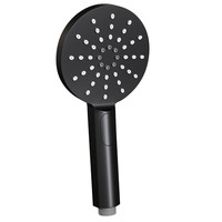 Thermostatisch Inbouwdoucheset Brauer Black 30cm Hoofddouche Plafondarm 3 Standen Handdouche op Glijstang Mat Zwart