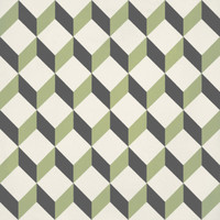 Portugese Vloertegel Jos Hidro Upsidedown Lime 19.7x19.7 cm (prijs per m2)