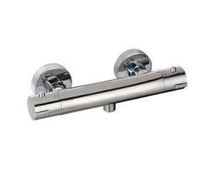 SCHÜTTE London Thermostatische Douchekraan - Hartafstand 150 mm - Chroom