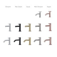 Fonteinset Differnz Mix En Match Ravo 39x19x9 cm Keramiek Wit (Keuze Uit 5 Kleuren Kranen)