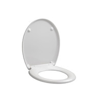 Toiletzitting Allibert Stability Afklikbaar 38x5x45,5 cm Soft-Close Kunststof Wit