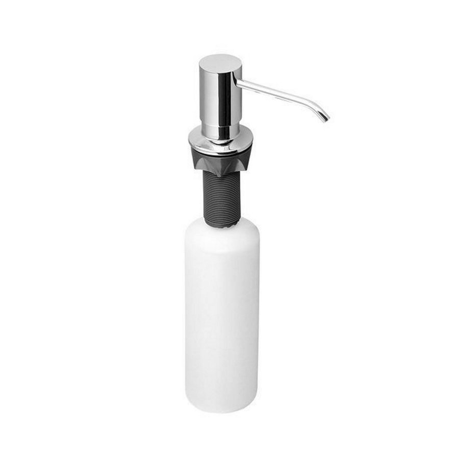 Inbouwzeepdispenser Sapho Kunststof Fles 350 ML Chroom