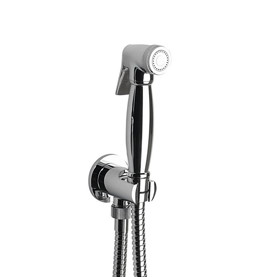 Bidet Handdouche Sapho Reitano Rubinetteria Incl. Slang en Handdouchehouder Chroom