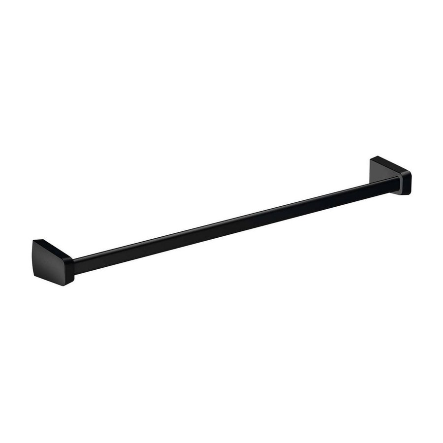 Handdoekhouder Sapho Zen Black Hangend 77.8 cm Zwart
