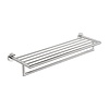 Sapho Dubbele Handdoekhouder Sapho X-Steel met Plankopslag 65 cm RVS