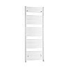 Handdoekradiator Sapho Aqualine Radiators Gebogen 170x75 cm Wit