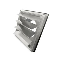 Overdrukrooster BWS Ventilatie Aansluitmaat Ø 100mm RVS