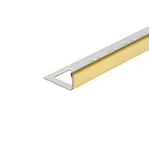 Tegelprofiel OX-Tools Eltex 11mm 270 cm RVS Goud 