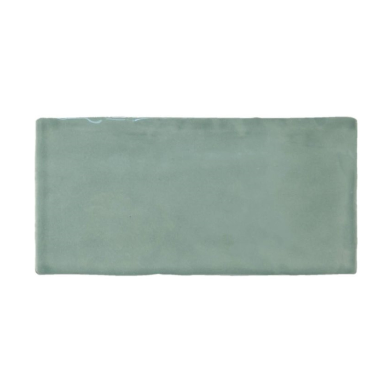 Wandtegel Atlas Jade Mate 7.5x15 cm Mat Groen J-Stone