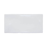 Wandtegel Atlas White Brillo 7.5x15 cm Glans Wit (prijs per m2)