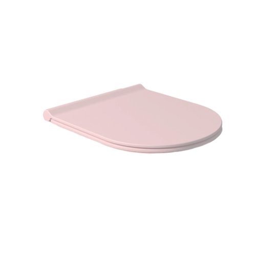 Toiletzitting Salenzi Form Slim Mat Roze 