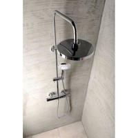 Regendoucheset Opbouw Sapho Liga Thermostaatkraan � 20 cm Chroom