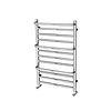 Sapho Radiator Sapho Manisa Recht 50x80 cm met 3 Handdoekhangers Chroom