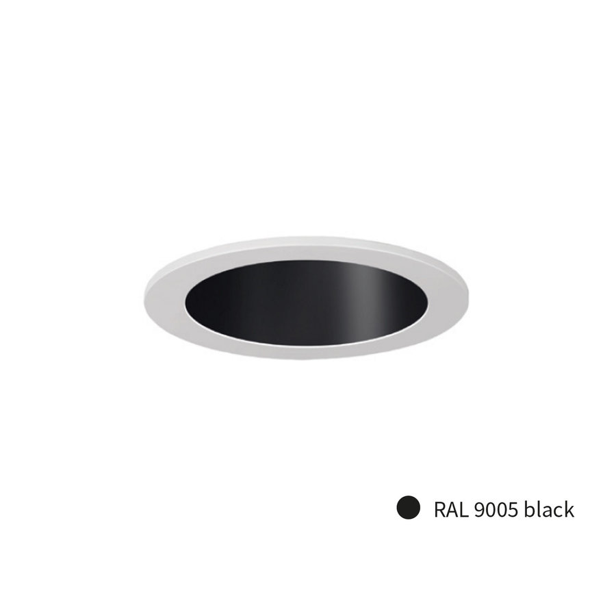 Inbouwspot BWS Plafond 5W 2700K 6.3x6.8cm Zwart