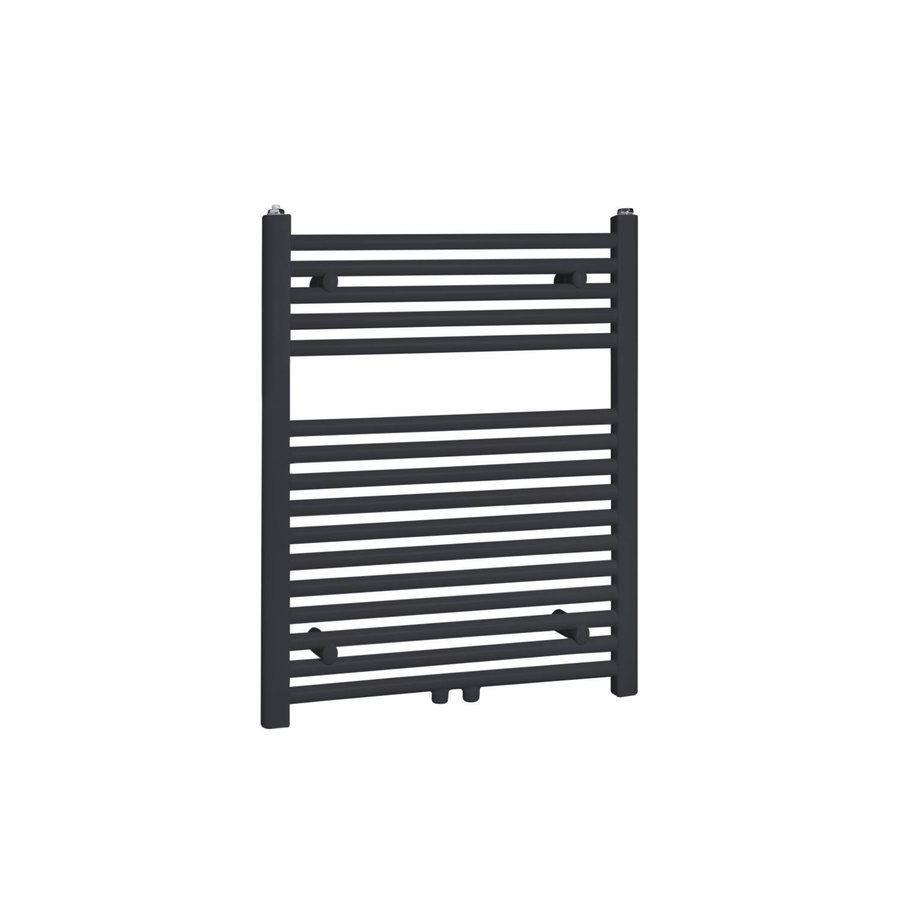 Handdoekradiator Best Design Zero Recht 77x60 cm Zwart