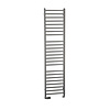 Sapho Handdoekradiator Sapho Dina Recht 40x156 cm Metallic Zilver