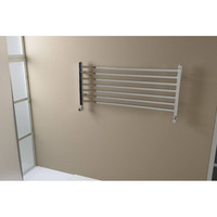 Handdoekradiator Sapho Metro Recht 100x45 cm Chroom