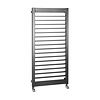 Sapho Designradiator Sapho Mateo Recht 60x137.6 cm 752W Antraciet