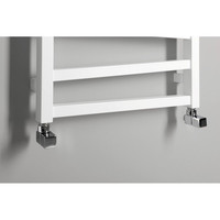 Designradiator Sapho Zig Recht 50x133.4 cm 490W Wit