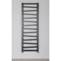 Designradiator Sapho Zig Recht 50x157.2 cm 582W Antraciet