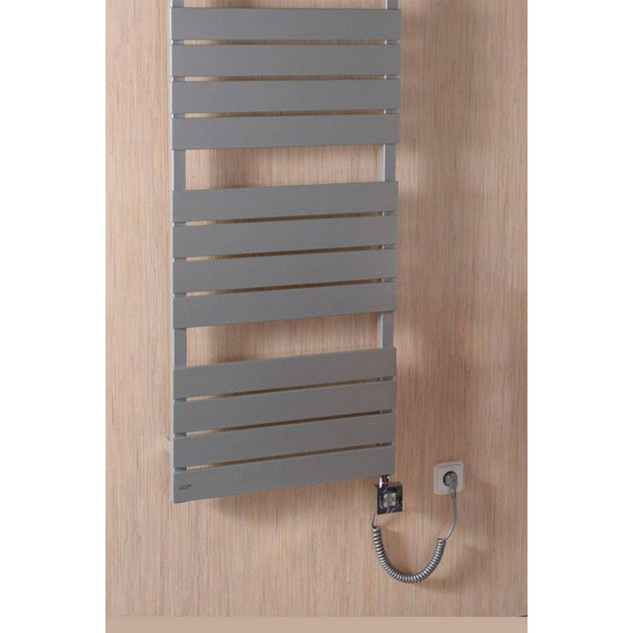 Designradiator Sapho Santina Recht 55x112 cm 598W Zilver