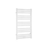 Handdoekradiator Sapho Nevel Recht Middenaansluiting 55.5x158.3 cm 621W Wit